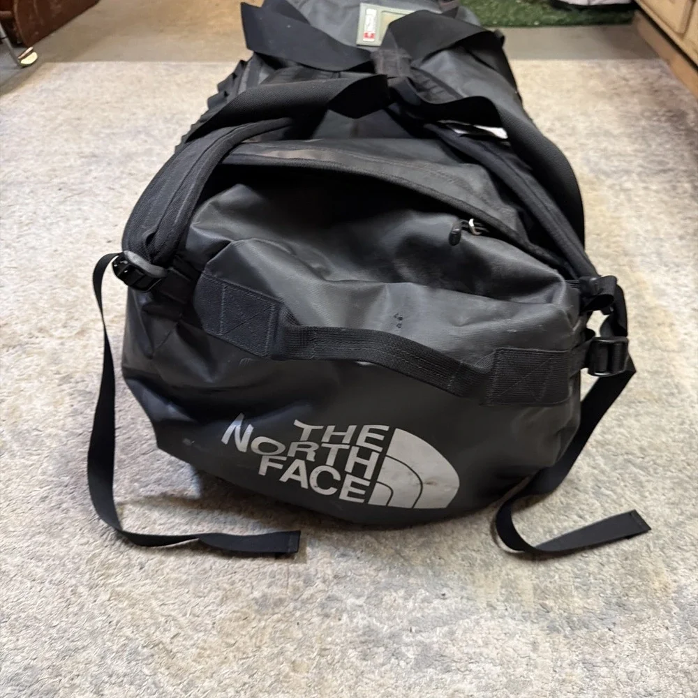 The North Face Mens - Base Camp Duffel LARGE bag backpack - Black